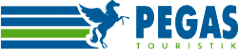 Логотип компании Пегас Туристик Абакан